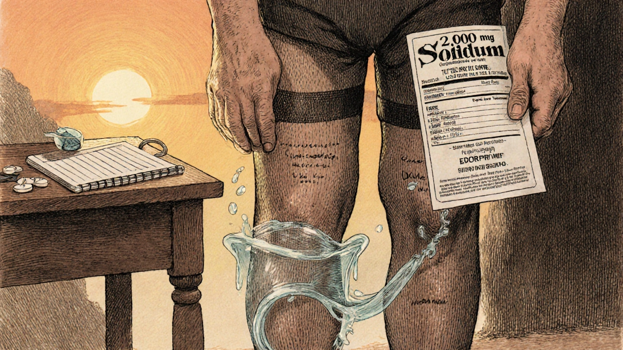 Edema in CKD: How Diuretics, Salt Restriction, and Compression Therapy Work Together