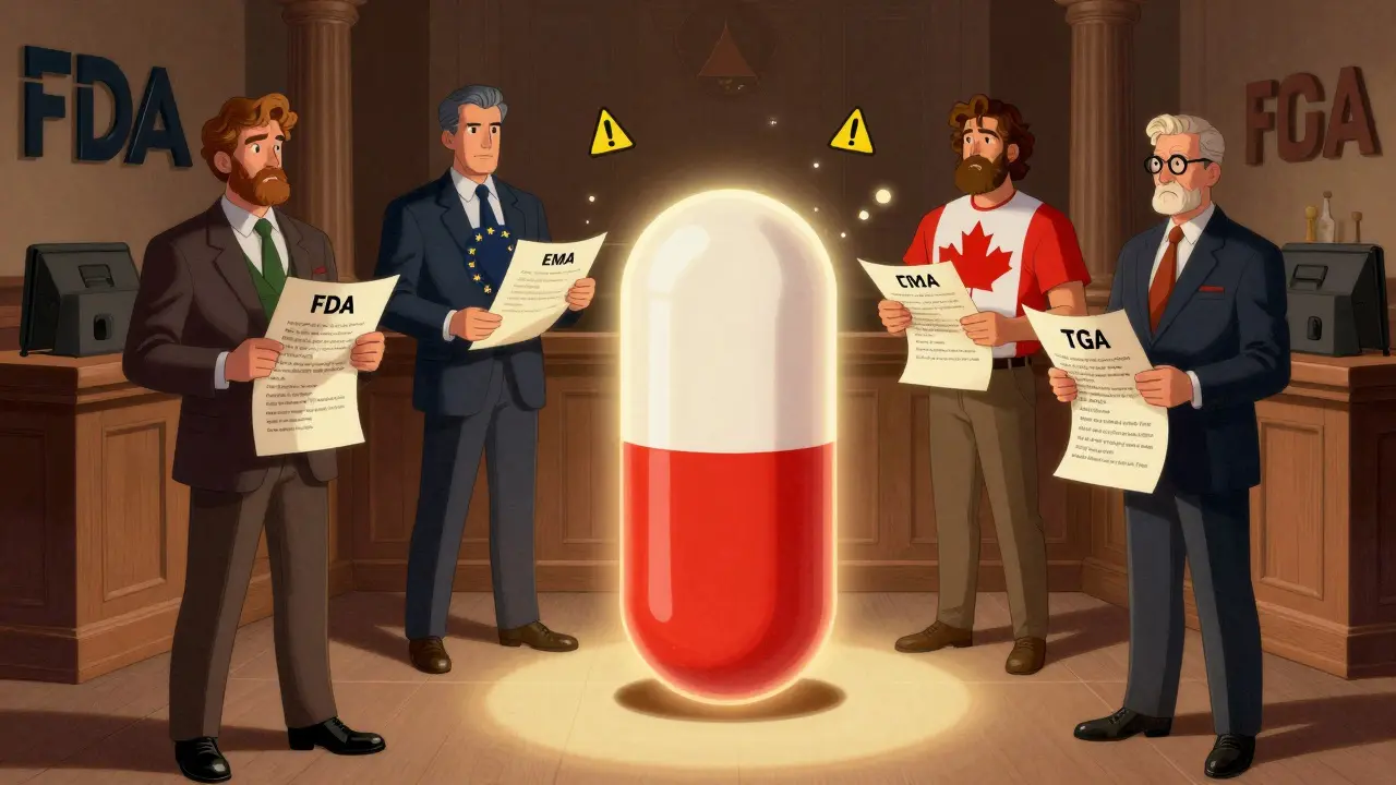 Global Medication Safety: How the U.S., EU, Canada, and Australia Regulate Drugs Differently