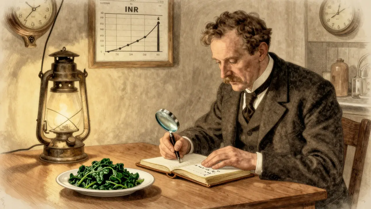 Using Food Diaries on Warfarin: Tracking Vitamin K for Safety