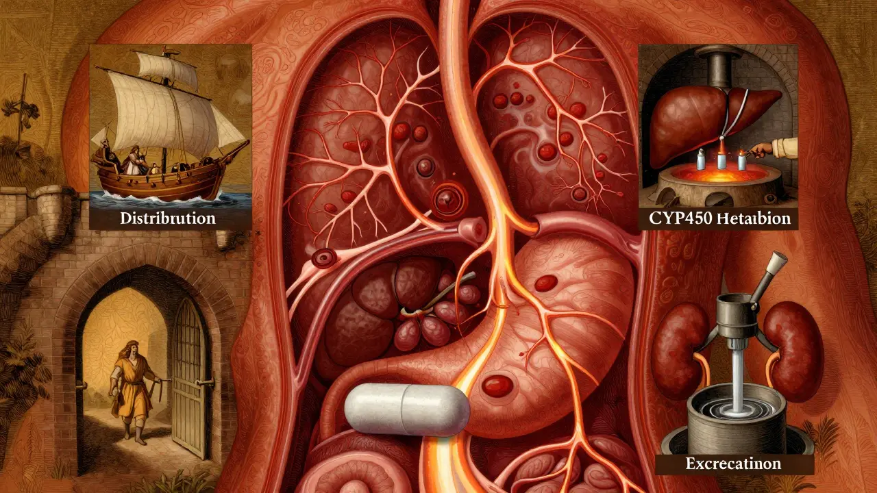 Pharmacokinetics and Side Effects: How Your Body Processes Drugs